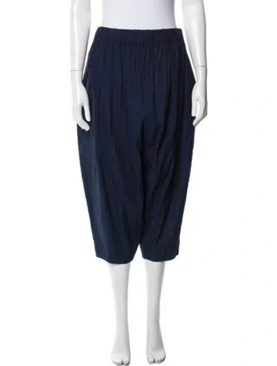 Pre-owned Casey Casey Wide Leg Pants In Blue