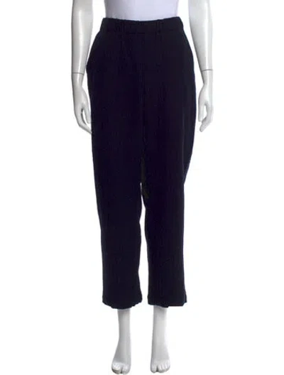 Pre-owned Casey Casey Wide Leg Pants In Blue