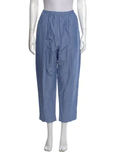 Pre-owned Casey Casey Wide Leg Pants In Blue
