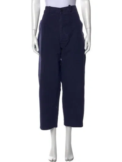 Pre-owned Casey Casey Wide Leg Pants In Blue