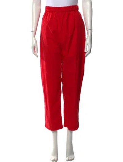Pre-owned Casey Casey Wide Leg Pants W/ Tags In Red