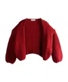 Casey Casey Wool-blend Cardigan In Black