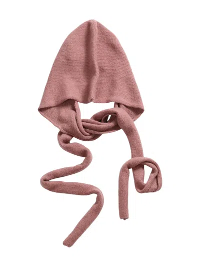 Casey Casey Wool-cashmere Strappy Hat In Gold