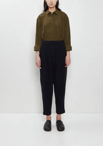 Casey Casey Zwag Wool Cashmere Pant In Blue Check