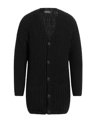 Casey∘casey Man Cardigan Black Size M Wool