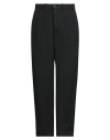 Casey∘casey Man Pants Black Size S Linen In Black