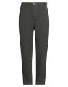 Casey∘casey Man Pants Military Green Size S Linen