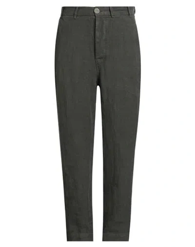 Casey∘casey Man Pants Military Green Size S Linen