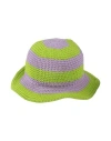 Cashimar Woman Hat Acid Green Size Onesize Cotton