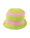 Cashimar Woman Hat Pink Size Onesize Cotton In Pink