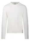 Cashmere Company Crew-neck Sweater In White