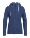 Cashmere Company Man Cardigan Blue Size 44 Wool