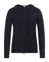 Cashmere Company Man Cardigan Midnight Blue Size 38 Wool, Cashmere In Blue