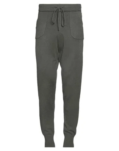 Cashmere Company Man Pants Military Green Size 40 Wool, Cashmere