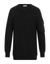Cashmere Company Man Sweater Black Size 44 Wool