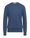 Cashmere Company Man Sweater Blue Size 44 Wool, Cashmere, Elastane