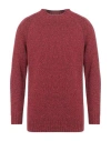 Cashmere Company Man Sweater Brick Red Size 42 Wool In Red
