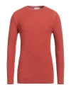 Cashmere Company Man Sweater Brown Size 42 Merino Wool, Acrylic