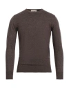 Cashmere Company Man Sweater Brown Size 40 Wool, Cashmere In Brown
