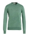 Cashmere Company Man Sweater Green Size 44 Cotton