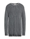 Cashmere Company Man Sweater Grey Size 44 Wool, Alpaca Wool In Grey