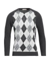 Cashmere Company Man Sweater Grey Size 44 Wool, Cashmere, Nylon, Silk In Grey