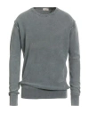 Cashmere Company Man Sweater Grey Size 46 Cotton, Silk In Gray