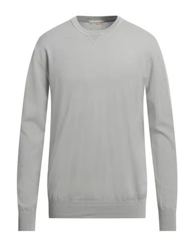 Cashmere Company Man Sweater Light Grey Size 36 Cotton, Cashmere, Silk