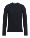 Cashmere Company Man Sweater Midnight Blue Size 36 Wool