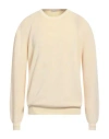 Cashmere Company Man Sweater Yellow Size 46 Cotton