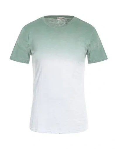 Cashmere Company Man T-shirt Military Green Size 44 Cotton