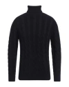 Cashmere Company Man Turtleneck Midnight Blue Size 48 Wool, Cashmere