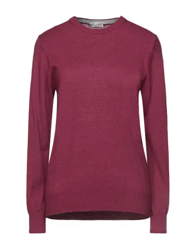 Cashmere Company Sweaters In Garnet