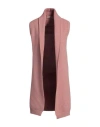 Cashmere Company Woman Cardigan Antique Rose Size 1 Wool, Cashmere, Nylon, Elastane In Pink
