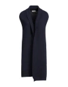 Cashmere Company Woman Cardigan Midnight Blue Size 2 Wool, Cashmere, Nylon, Elastane