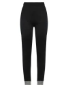 Cashmere Company Woman Pants Black Size 8 Merino Wool, Elastane