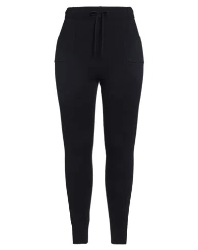 Cashmere Company Woman Pants Midnight Blue Size 14 Wool, Cashmere