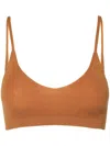 Cashmere In Love Alessi Wool-cashmere Bralette In Brown