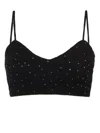 Cashmere In Love Evie Bralette In Beaded Black