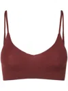 Cashmere In Love Knitted Bralette In Brown