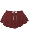 Cashmere In Love Windy Mini Skirt In Brown
