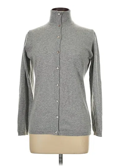 Pre-owned Cashmere Long Sleeve Button Down Shirt In Gray