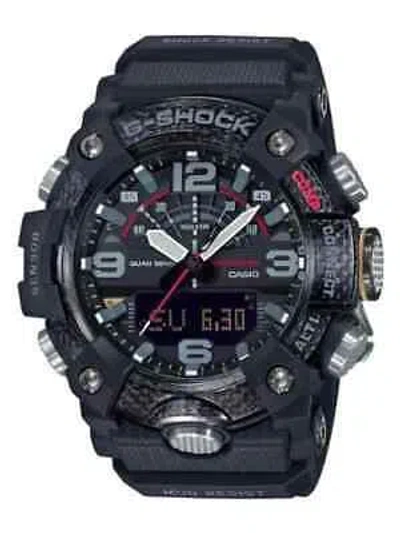 Pre-owned Casio - Men's G-shock Mudmaster Triple-sensor Analog-digital Watch Gg-b100-1acr In Black
