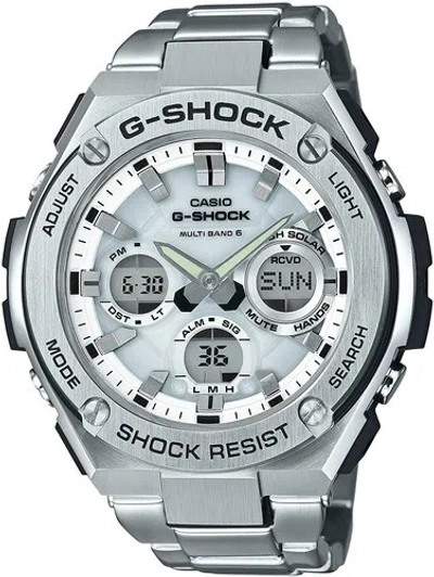 Pre-owned Casio 2016  Watch G-shock G-steel Gst-w110d-7ajf Men From Japan