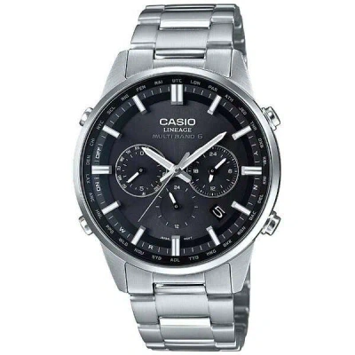 Pre-owned Casio 2016 Model Lineage Liw-m700d-1ajf Radio Wave Solar Men's Watch Japan F/s