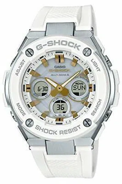 Pre-owned Casio 2017  Watch G-shock G-shock Steel Radio Solar Gst-w300-7ajf