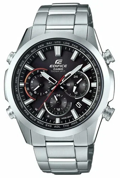 Pre-owned Casio 2017 Edifice Radio Wave Solar Eqw-t650d-1ajf Men's Watch In Box
