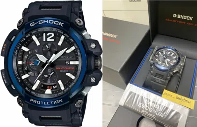 Pre-owned Casio 2017 G-shock Gravity Master Gpw-2000-1a2jf Bluetooth Gps Men's Watch