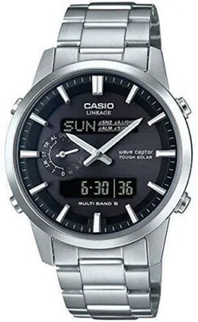 Pre-owned Casio 2017 Lineage Lcw-m600d-1bjf Radio Waves Solor Men's Watch In Box