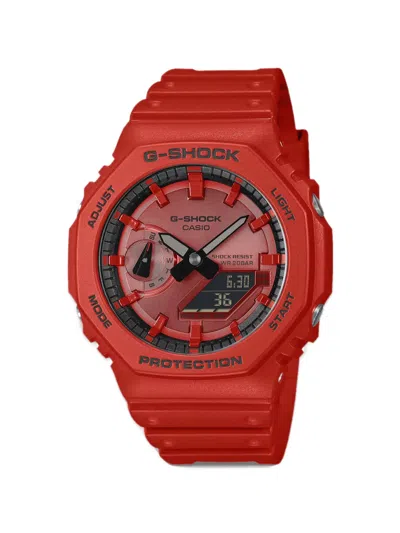 Casio 2100 G-shock 48.5mm Watch In Red